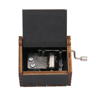 Vintage Wooden Theme Song Music Box Hand-operated Carved Engraving Music Case Creative Holiday Birthday Gifts for Kids Black
Vintage Wooden Theme Song Music Box Hand-operated Carved Engraving Music Case Creative Holiday Birthday Gifts for Kids Black