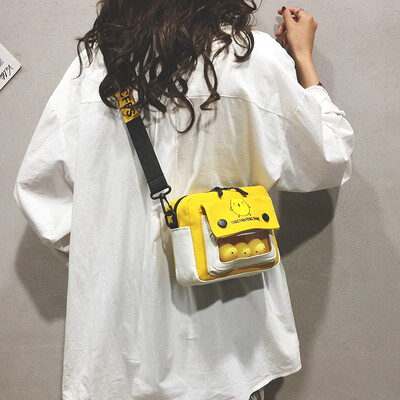 Small fresh bag female 2019ins Japanese soft sister girl student canvas messenger bag cartoon cute small bag
Small fresh bag female 2019ins Japanese soft sister girl student canvas messenger bag cartoon cute small bag
