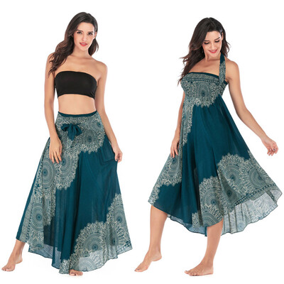 Roseonmyhand Women Long Bohemian Gypsy Boho Flowers Elastic Waist Floral Halter Skirt
Roseonmyhand Women Long Bohemian Gypsy Boho Flowers Elastic Waist Floral Halter Skirt