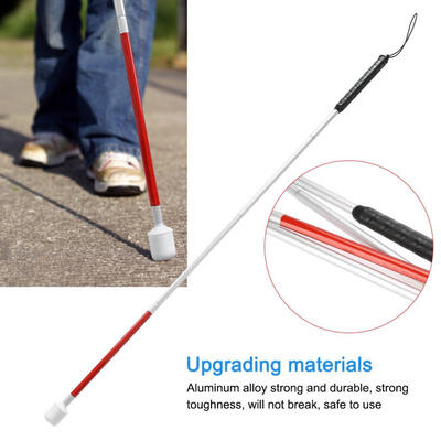 Greensen Folding Foldable Reflective Cane Crutch Portable Anti-Shock Guide Walking Stick Blind People
Greensen Folding Foldable Reflective Cane Crutch Portable Anti-Shock Guide Walking Stick Blind People