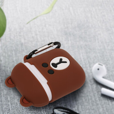 Silicone Earphone Case For AirPods Wireless Headphones Protective Cover Skin Accessories for Apple Airpods Charging Box
Silicone Earphone Case For AirPods Wireless Headphones Protective Cover Skin Accessories for Apple Airpods Charging Box