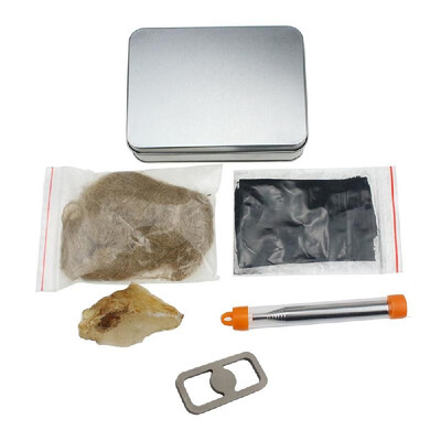 Carbon Steel Fire Striker Kit Flint Stone Steel Striker Kit Traditional Hand Forged Flint Fire Starter for Camping BBQ Outdoor Sur
Carbon Steel Fire Striker Kit Flint Stone Steel Striker Kit Traditional Hand Forged Flint Fire Starter for Camping BBQ Outdoor Sur