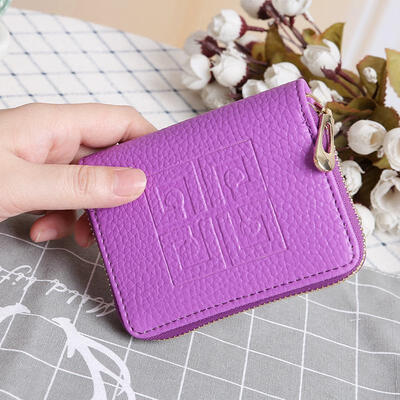 Women Fashion Small Wallet Zipper Multi-function Leather Zip Mini Wallet For Ladies Coin Purse Card Holder Portefeuille
Women Fashion Small Wallet Zipper Multi-function Leather Zip Mini Wallet For Ladies Coin Purse Card Holder Portefeuille