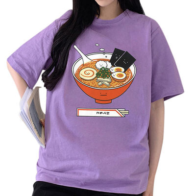 Women Summer Short Sleeve Round Collar Cartoon Pattern All-match Fahion New Style T-shirts
Women Summer Short Sleeve Round Collar Cartoon Pattern All-match Fahion New Style T-shirts