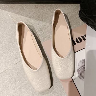 Single shoe woman 2019 summer celebrity flat bottom shallow square head soft skin soft sole pedal grandmother bean shoes autumn
Single shoe woman 2019 summer celebrity flat bottom shallow square head soft skin soft sole pedal grandmother bean shoes autumn