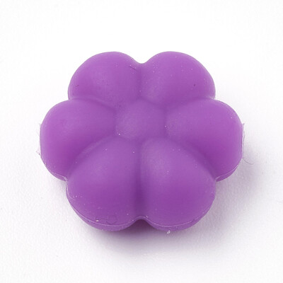 Food Grade Environmental Silicone Beads Chewing Beads For Teethers DIY Nursing Necklaces Making Flowerr BlueViolet 14x13x6mm
Food Grade Environmental Silicone Beads Chewing Beads For Teethers DIY Nursing Necklaces Making Flowerr BlueViolet 14x13x6mm