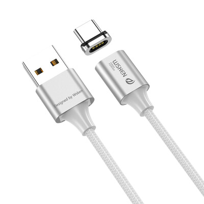 WSKEN X2 2M 656ft Magnetic Type-C Cable LED Display Magnetical Type Data Sync Fast Charging Cable Nylon Braided Wire Charger Cabl
WSKEN X2 2M 656ft Magnetic Type-C Cable LED Display Magnetical Type Data Sync Fast Charging Cable Nylon Braided Wire Charger Cabl