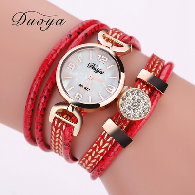 Womens watch duoya brand female models PU winding fashion table sexy snake pattern multicolor
Womens watch duoya brand female models PU winding fashion table sexy snake pattern multicolor