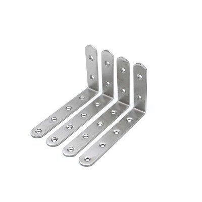 8Pcs Corner Brace Set Right Angle Bracket Fastener Stainless Steel Shelf Bracket Corner Brackets for Furniture Shelves
8Pcs Corner Brace Set Right Angle Bracket Fastener Stainless Steel Shelf Bracket Corner Brackets for Furniture Shelves