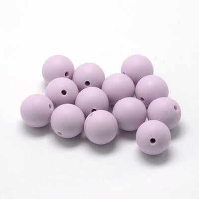 Food Grade Environmental Silicone Beads Chewing Beads For Teethers DIY Nursing Necklaces Making Round Lilac 810mm Hole 12
Food Grade Environmental Silicone Beads Chewing Beads For Teethers DIY Nursing Necklaces Making Round Lilac 810mm Hole 12