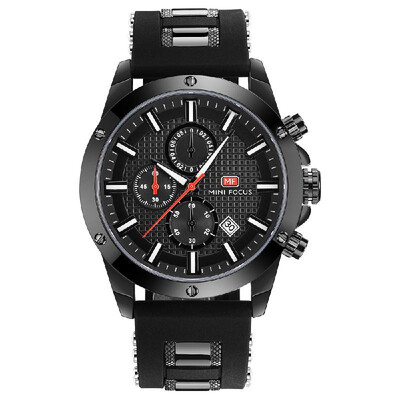 MINI FOCUS Fashion Luminous Quartz Man Watch Water-Proof Silicone Band Men Casual Wristwatch Chrono Sports Style Masculino Relogio
MINI FOCUS Fashion Luminous Quartz Man Watch Water-Proof Silicone Band Men Casual Wristwatch Chrono Sports Style Masculino Relogio