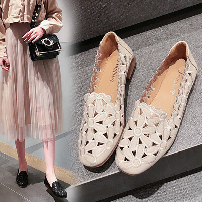 Hollow sandals women 2019 new summer bean shoes Joker nurse shoes women soft bottom flat breathable shoes for pregnant women
Hollow sandals women 2019 new summer bean shoes Joker nurse shoes women soft bottom flat breathable shoes for pregnant women