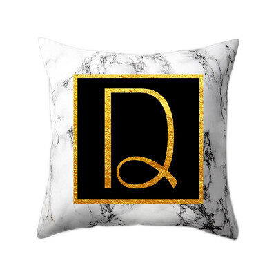 Modern Pillowcases 4545 Gold Alphabet Word Letter White Marble Pattern Pillow Case Super Soft Throw Sofa Bed Cushion Cover Protec
Modern Pillowcases 4545 Gold Alphabet Word Letter White Marble Pattern Pillow Case Super Soft Throw Sofa Bed Cushion Cover Protec