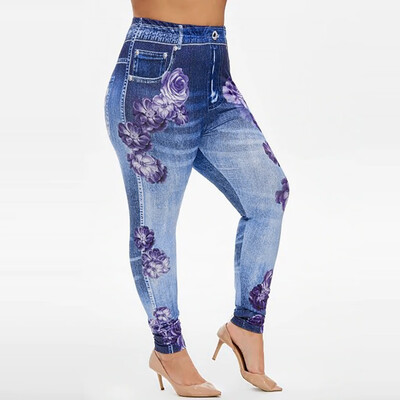 Gobestart Womens Plus Size Imitation Cowboy Printing Elastic Waist Casual Leggings Pants
Gobestart Womens Plus Size Imitation Cowboy Printing Elastic Waist Casual Leggings Pants
