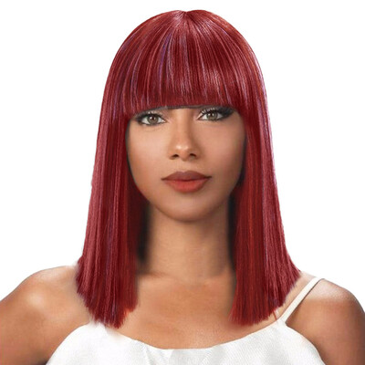 〖Follure〗Fashion Synthetic Short Dyeing Straight BOB Mix Color Natural Hair Full Wig
〖Follure〗Fashion Synthetic Short Dyeing Straight BOB Mix Color Natural Hair Full Wig