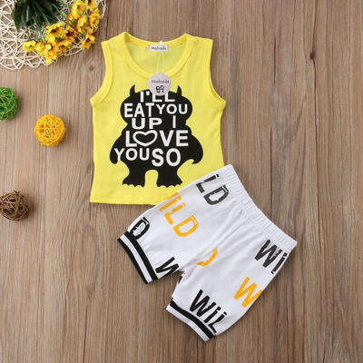 2018 Hot Fashion 1 set Baby clothes kids boys Tracksuit Sleeveless topsShort pants outfits set
2018 Hot Fashion 1 set Baby clothes kids boys Tracksuit Sleeveless topsShort pants outfits set