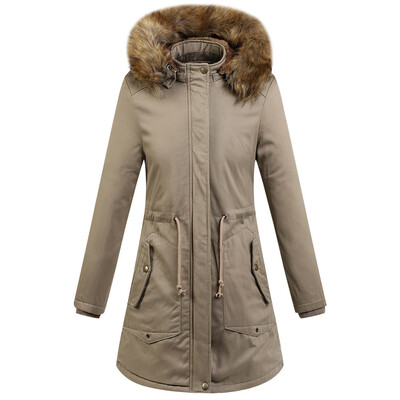 Roseonmyhand Women Winter Warm Thick Outerwear Hooded Coat Cotton-padded Jacket Plus Size
Roseonmyhand Women Winter Warm Thick Outerwear Hooded Coat Cotton-padded Jacket Plus Size