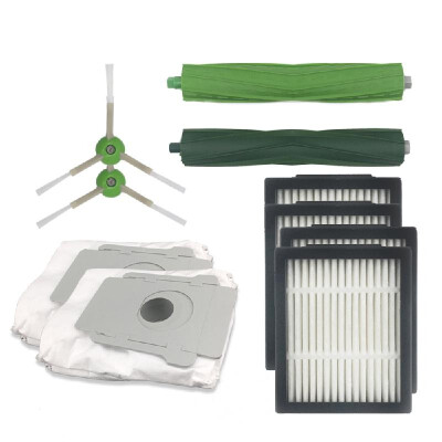 2Pcs Dirt Dust Disposal Bags 2Pcs Side Brushes Replacement Parts Compatible with i7 i7 E5 E6 Vacuum Cleaner
2Pcs Dirt Dust Disposal Bags 2Pcs Side Brushes Replacement Parts Compatible with i7 i7 E5 E6 Vacuum Cleaner