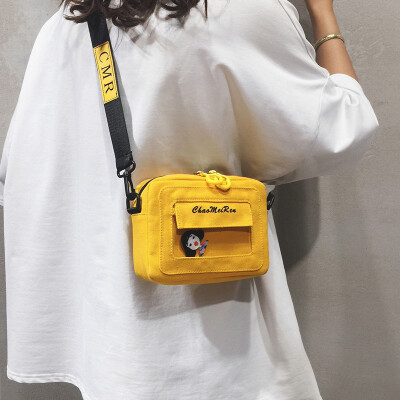 Canvas small bag handbags new 2019 cartoon cute small square bag girl casual wild shoulder Messenger bag tide
Canvas small bag handbags new 2019 cartoon cute small square bag girl casual wild shoulder Messenger bag tide