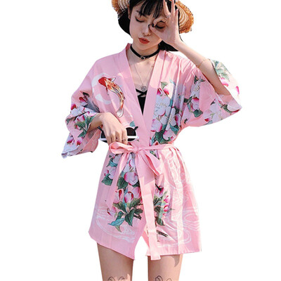 Vintage Japanese Harajuku Style Coat Kimono Jacket women Japanese Girlfriends kimono Print Beach CardiganChaqueta Mujer
Vintage Japanese Harajuku Style Coat Kimono Jacket women Japanese Girlfriends kimono Print Beach CardiganChaqueta Mujer
