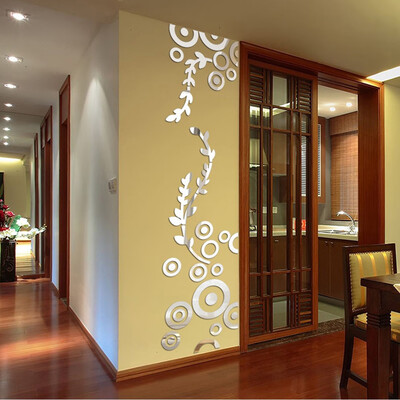 Siaonvr Creative Circle Ring Acrylic Mirror Wall Stickers 3D Home Room Decor Decals SL
Siaonvr Creative Circle Ring Acrylic Mirror Wall Stickers 3D Home Room Decor Decals SL