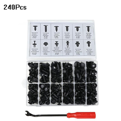 690Pcs Assorted Car Body Push Retainer Pin Rivet Fasteners Trim Moulding Clip Automotive Furniture Assembly Expansion Screws Kit w
690Pcs Assorted Car Body Push Retainer Pin Rivet Fasteners Trim Moulding Clip Automotive Furniture Assembly Expansion Screws Kit w
