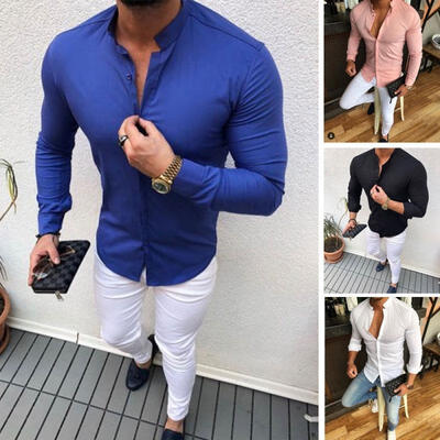 Handsome Men&39s Slim Fit V Neck Long Sleeve Muscle Shirts Top Casual Blouse New Arrival
Handsome Men&39s Slim Fit V Neck Long Sleeve Muscle Shirts Top Casual Blouse New Arrival