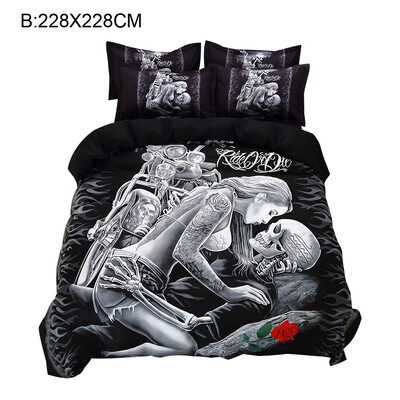 Toponeto Three-Piece Fashion 3d Digital Printing Bedding Set Digital Printing Lining Double-Layer Duvet Suit
Toponeto Three-Piece Fashion 3d Digital Printing Bedding Set Digital Printing Lining Double-Layer Duvet Suit