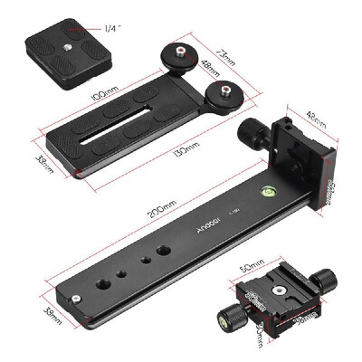 Andoer L200 Telephoto Lens Support Long Lens Holder Bracket Height Adjustable Compatible for Arca-Swiss Sunwayfoto RRS Benro Kirk
Andoer L200 Telephoto Lens Support Long Lens Holder Bracket Height Adjustable Compatible for Arca-Swiss Sunwayfoto RRS Benro Kirk