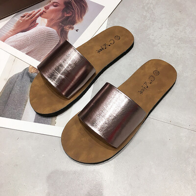 Slippers for women wearing summer Korean version of "Baitao Leopard" student flat-bottomed "Lazy" beach sandals
Slippers for women wearing summer Korean version of "Baitao Leopard" student flat-bottomed "Lazy" beach sandals