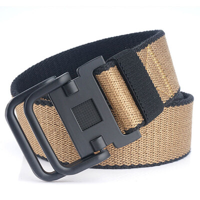Trend New Unisex belt Quality Canvas Double Ring Buckle Men belt Casual Alloy buckle Women belt 120cm
Trend New Unisex belt Quality Canvas Double Ring Buckle Men belt Casual Alloy buckle Women belt 120cm