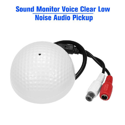 Sound Monitor Voice Clear Low Noise Audio Pickup Microphone for CCTV Video Surveillance Security Camera
Sound Monitor Voice Clear Low Noise Audio Pickup Microphone for CCTV Video Surveillance Security Camera