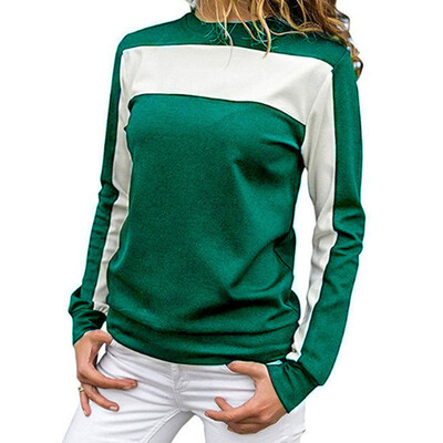 Autumn Fashion Patchwork Blouses For Women Long Sleeve O Neck Splice Pullovers Casual Sports Tops Sweatshirt Clothing
Autumn Fashion Patchwork Blouses For Women Long Sleeve O Neck Splice Pullovers Casual Sports Tops Sweatshirt Clothing