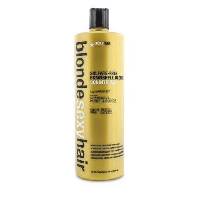 SEXY HAIR CONCEPTS - Blonde Sexy Hair Sulfate-Free Bombshell Blonde Conditioner Daily Color Preserving 1000ml338oz
SEXY HAIR CONCEPTS - Blonde Sexy Hair Sulfate-Free Bombshell Blonde Conditioner Daily Color Preserving 1000ml338oz