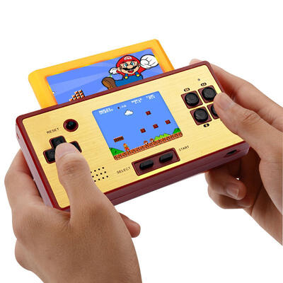 RS-98 Built 89 Different Games 3 Inch Screen Childrens Game NES Games Mini Handheld Game Console AV Output With Card
RS-98 Built 89 Different Games 3 Inch Screen Childrens Game NES Games Mini Handheld Game Console AV Output With Card