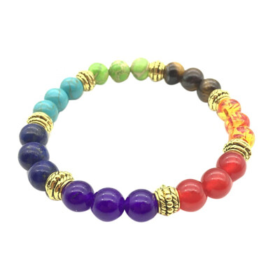 Healing Beaded Colorful Bracelet Natural Lava Stone Diffuser Jewelry Elastic Force Bracelet
Healing Beaded Colorful Bracelet Natural Lava Stone Diffuser Jewelry Elastic Force Bracelet