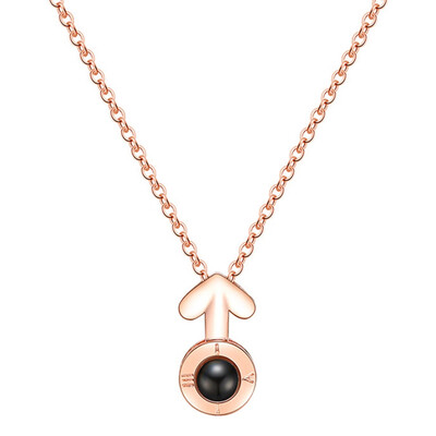 Arrow Shape Necklace 100 Kinds I Love You Language Projection Copper Neck Pendant Couple Jewelry Gift
Arrow Shape Necklace 100 Kinds I Love You Language Projection Copper Neck Pendant Couple Jewelry Gift
