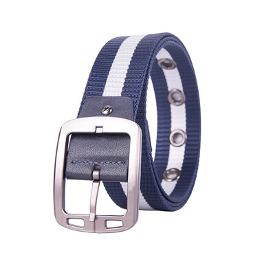 Hot Selling Unisex belt Quality Stripe Nylon Pin Buckle Mens belt Casual Weaving Nylon Women belts Luxury belt Student belts
Hot Selling Unisex belt Quality Stripe Nylon Pin Buckle Mens belt Casual Weaving Nylon Women belts Luxury belt Student belts