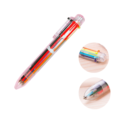 6 in 1 Colorful Ballpoint Pen 05mm Creative Cute Pen For School Novelty Multicolor Pens School Office Stationary Supplies
6 in 1 Colorful Ballpoint Pen 05mm Creative Cute Pen For School Novelty Multicolor Pens School Office Stationary Supplies