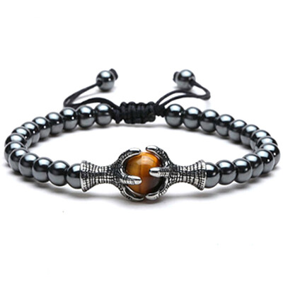 New Dragon Claw Braided Adjustable Bracelet Tiger Eye Natural Stone Beads Men&39S Bracelet
New Dragon Claw Braided Adjustable Bracelet Tiger Eye Natural Stone Beads Men&39S Bracelet