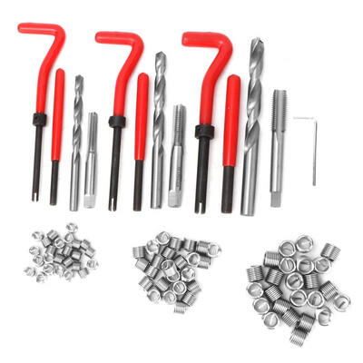 Greensen 88pcs Coiled Wire Screws Sleeve & Drill Bit Hex Wrench Thread Repair Tool Kit
Greensen 88pcs Coiled Wire Screws Sleeve & Drill Bit Hex Wrench Thread Repair Tool Kit