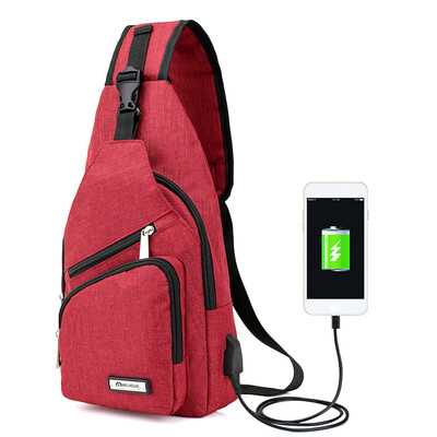 Portable Mens Chest Bag Outside Leisure Travel Cycling Multi-functional Couples Small Bags with USB Port
Portable Mens Chest Bag Outside Leisure Travel Cycling Multi-functional Couples Small Bags with USB Port