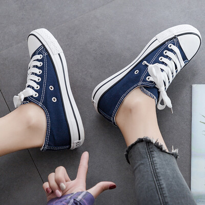 2019 fall new version of the Korean version of small white canvas shoes womens shoes flat soles students cloth shoes black b
2019 fall new version of the Korean version of small white canvas shoes womens shoes flat soles students cloth shoes black b
