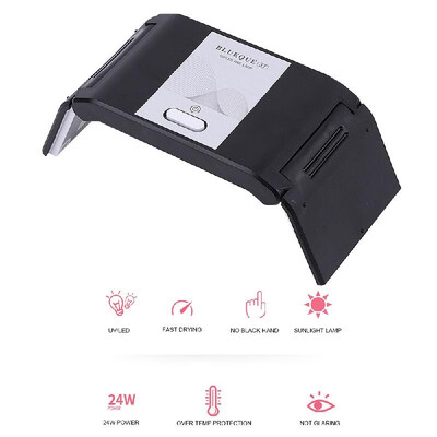 24W UV -E-D Lamp Nail Dryer for Manicure Nails Curing Lamp Smart Polish Light Nail Art Tools
24W UV -E-D Lamp Nail Dryer for Manicure Nails Curing Lamp Smart Polish Light Nail Art Tools