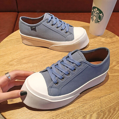 Womens Shoes New Autumn Shoes Korean Baitao College Wind Thick Bottom Canvas Shoe Laces Increase Small White Shoe Women
Womens Shoes New Autumn Shoes Korean Baitao College Wind Thick Bottom Canvas Shoe Laces Increase Small White Shoe Women