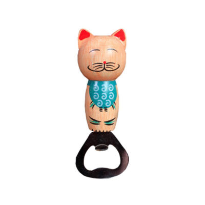 Wood Cartoon Cat Shaped Stainless Steel Bottle Opener&Fridge Magnet For Home Kitchen Bar Restaurant KTV Party
Wood Cartoon Cat Shaped Stainless Steel Bottle Opener&Fridge Magnet For Home Kitchen Bar Restaurant KTV Party