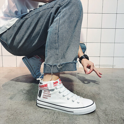 High-top canvas shoes Mens summer breathable Korean version of personality trendy shoes new style spiritual young man Gao Bang sn
High-top canvas shoes Mens summer breathable Korean version of personality trendy shoes new style spiritual young man Gao Bang sn