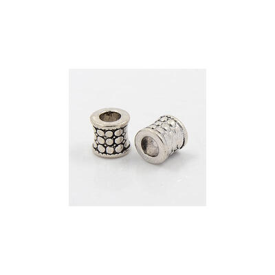 Large Hole Beads Tibetan Silver European Beads Column Lead Free Nickel Free&Cadmium Free Antique Silver Color
Large Hole Beads Tibetan Silver European Beads Column Lead Free Nickel Free&Cadmium Free Antique Silver Color