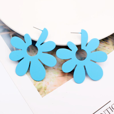 E1006 Korean Style Cute Metal Flower Earrings For Women Girl Fashion Big Sweet Pendant Earrings Brincos Wedding Party Jewelry
E1006 Korean Style Cute Metal Flower Earrings For Women Girl Fashion Big Sweet Pendant Earrings Brincos Wedding Party Jewelry