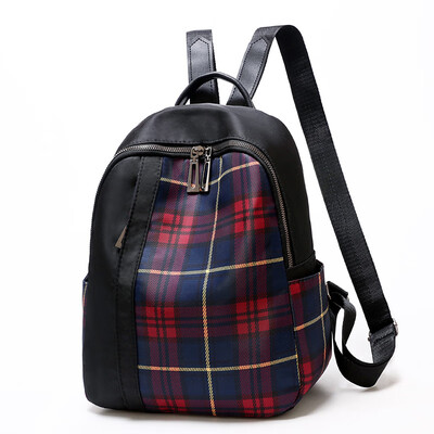 Oxford cloth plaid shoulder bag female British big bag fashion travel bag fashion trend
Oxford cloth plaid shoulder bag female British big bag fashion travel bag fashion trend